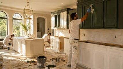Cabinet Painting